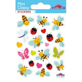 Abeilles coccinelles - Stickers Mini Classy Abeilles coccinelles - Stickers Mini Classy