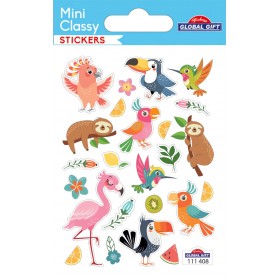 Animaux tropicaux - Stickers Mini Classy Animaux tropicaux - Stickers Mini Classy