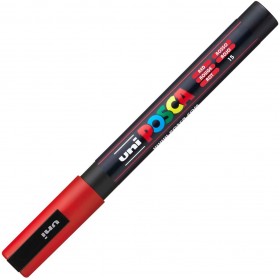 Marqueur à pigment PC-3M, rouge POSCA Marqueur à pigment PC-3M, rouge POSCA