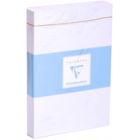 Enveloppe Adhéclair 114x162 90g bande & cello/25 - Blanc CLAIREFONTAINE Enveloppe Adhéclair 114x162 90g bande & cello/25 - Blanc CLAIREFONTAINE