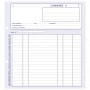 Carnet "Commandes" - 210 x 210 - 50 dupli Elve