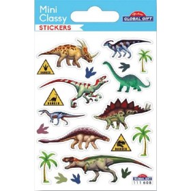 Dinosaures - Stickers Mini Classy - Global Gift® Dinosaures - Stickers Mini Classy - Global Gift®