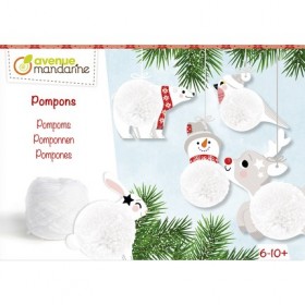 Boîte créative, Pompons à suspendre Boîte créative, Pompons à suspendre