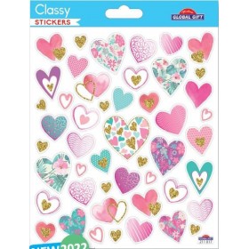 Coeurs - Sticker classy - Global Gift® Coeurs - Sticker classy - Global Gift®