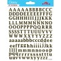 Lettres effet miroir - Stickers Classy - Global Gift