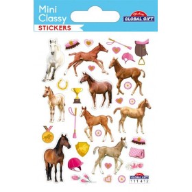 Chevaux - Stickers Mini Classy Chevaux - Stickers Mini Classy