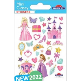 Princesse - Stickers Mini Classy - Global Gift® Princesse - Stickers Mini Classy - Global Gift®