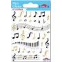 Notes et partitions - Stickers Mini Classy - Global Gift