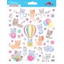 Chats avec effet pierre - Stickers Classy - Global Gift