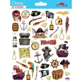 Pirate - Stickers Classy Pirate - Stickers Classy