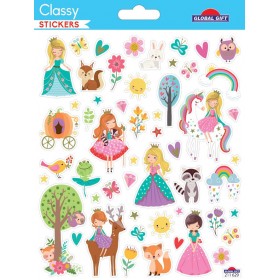 Princesses forêt - Sticker Classy Princesses forêt - Sticker Classy