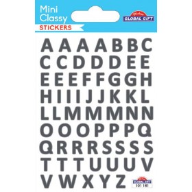 Lettres - Stickers Mini Classy - Global Gift Lettres - Stickers Mini Classy - Global Gift
