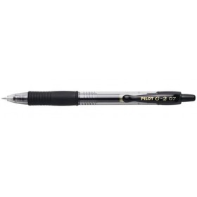 Stylo roller à encre gel G2 0.7 mm, noir PILOT Stylo roller à encre gel G2 0.7 mm, noir PILOT