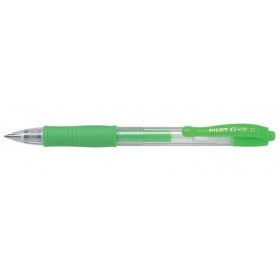 Stylo roller à encre gel G2  0.7 mm, Vert Néon PILOT Stylo roller à encre gel G2  0.7 mm, Vert Néon PILOT