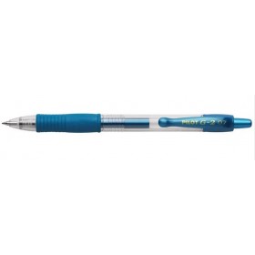 Stylo roller à encre gel G2  0.7 mm, bleu Metallic PILOT Stylo roller à encre gel G2  0.7 mm, bleu Metallic PILOT