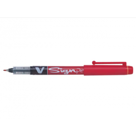 V-Sign Pen - Feutre d'écriture - Pointe Moyenne- Rouge V-Sign Pen - Feutre d'écriture - Pointe Moyenne- Rouge
