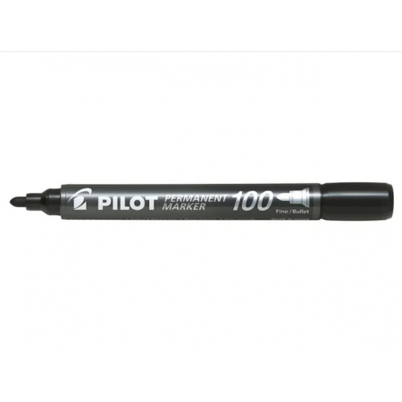 Marqueur permanent Marker 100 - Pointe conique Noir - Pilot®