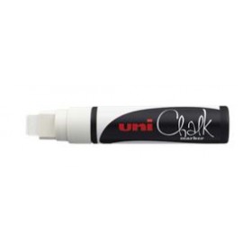 CHALK Marker craie - pointe extra large 15 mm - Blanc - UNI CHALK Marker craie - pointe extra large 15 mm - Blanc - UNI