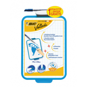 BIC Ardoise Velleda, dimensions: (L)190 x (H)260 mm, blanche BIC Ardoise Velleda, dimensions: (L)190 x (H)260 mm, blanche