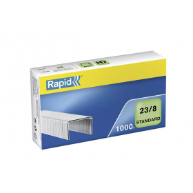 Rapid Agrafes Standard 23/8, galvanisé Rapid Agrafes Standard 23/8, galvanisé