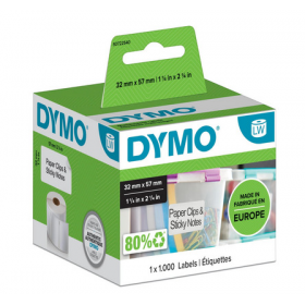 DYMO Etiquette  polyvalente pour LabelWriter - 32 mm x 57 mm DYMO Etiquette  polyvalente pour LabelWriter - 32 mm x 57 mm