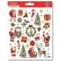 Père Noël Vintage - Stickers Classy - Global Gift®