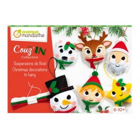 Boite créa Mini Couz'IN Suspensions Noël Boite créa Mini Couz'IN Suspensions Noël