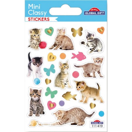 Chatons - Stickers Mini Classy - Global Gift