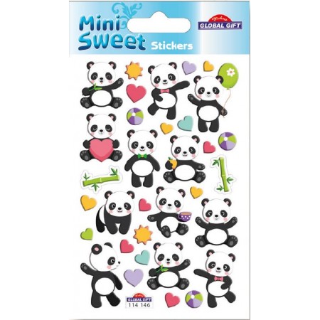 Panda - Stickers Mini Sweet - Global Gift®