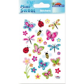 Papillons , abeilles, coccinelles - Stickers Mini Sweet Papillons , abeilles, coccinelles - Stickers Mini Sweet