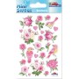 Roses et oiseaux - Stickers Mini Sweet - Global Gift