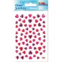Coeurs paillettes - Stickers Mini Sweet - Global Gift®