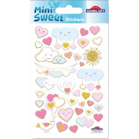 Coeur et nuage - Stickers Mini Sweet - Globa Gift®
