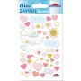 Coeur et nuage - Stickers Mini Sweet - Globa Gift®