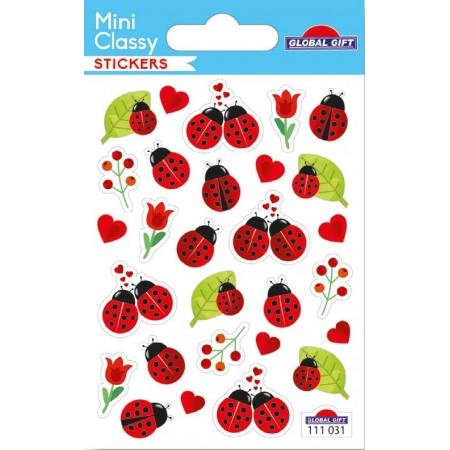 Coccinelles - Stickers Mini Classy - Global Gift