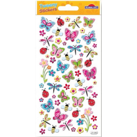 Papillons - Stickers Tweeny - Global Gift