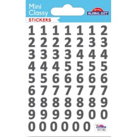 Chiffres - Stickers Mini Classy Chiffres - Stickers Mini Classy