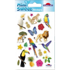 Animaux tropicaux - Stickers Mini Sweet Animaux tropicaux - Stickers Mini Sweet