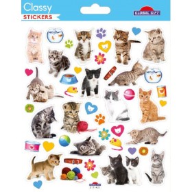 Chatons - Stickers Classy - Global Gift® Chatons - Stickers Classy - Global Gift®