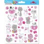 Chats 3D paillettes - Stickers Classy - Global Gift