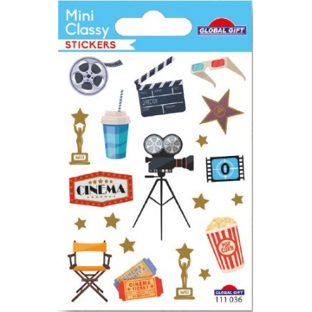 Cinéma - Stickers Mini Classy - Global Gift®