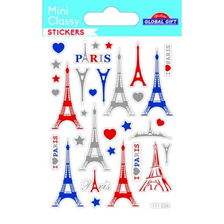 Tour Eiffel - Stickers Mini Classy - Global Gift