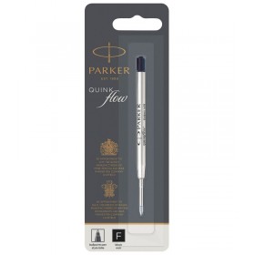 PARKER recharge bille Quinkflow, pointe fine, noire, blister X 1 PARKER recharge bille Quinkflow, pointe fine, noire, blister X 1