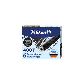 Pelikan Cartouches d'encre 4001 TP/6, noir Pelikan Cartouches d'encre 4001 TP/6, noir