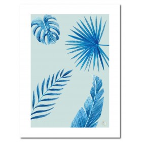 Poster plantes tropicales - 30 x 40 cm Poster plantes tropicales - 30 x 40 cm