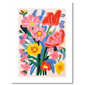 Poster fleurs - 30 x 40 cm Poster fleurs - 30 x 40 cm