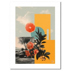 Poster couleur vintage - 30 x 40 cm Poster couleur vintage - 30 x 40 cm