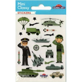 Militaires - Stickers Mini Classy Militaires - Stickers Mini Classy