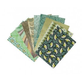 PAPIERS DU MONDE, Vert - Clairfontaine PAPIERS DU MONDE, Vert - Clairfontaine