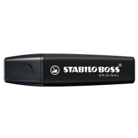 STABILO Surligneur BOSS ORIGINAL Nature, noir STABILO Surligneur BOSS ORIGINAL Nature, noir